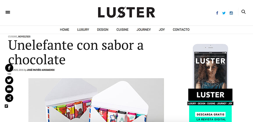 UNELEFANTE @LUSTER MAGAZINE